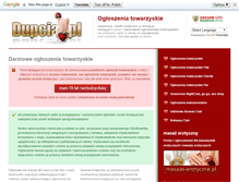 Tablet Screenshot of dosug.pl